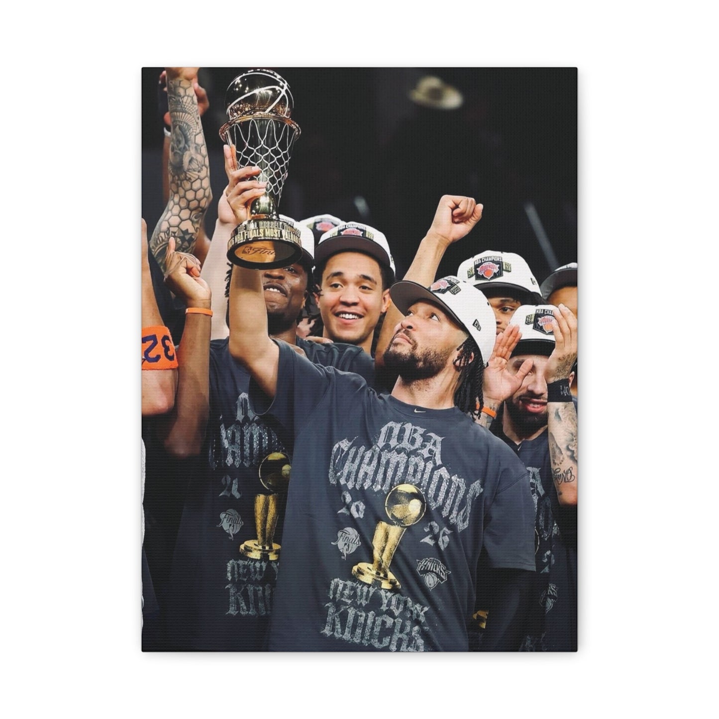 Jalen Brunson the New York Knicks 2026 NBA Finals MVP Champions Canvas Print