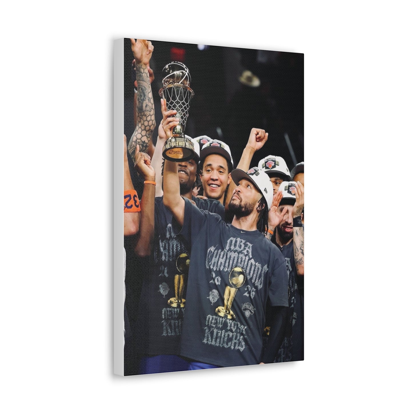 Jalen Brunson the New York Knicks 2026 NBA Finals MVP Champions Canvas Print